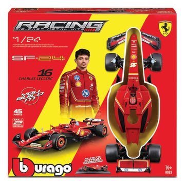 1:24 2023 Model Kit Ferrari F-1 SF-23 with Helmet - Leclerc #16